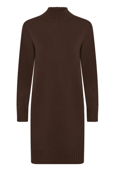 ZauloIW Dress Coffee Brown - 30110149 - 30110149 Thumbnail
