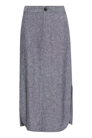 RimoneIW Skirt Marine Blue Melange - 30110364