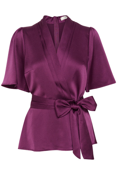 SendraIW Blouse Plum Caspia - 192429 - 30110458 Thumbnail