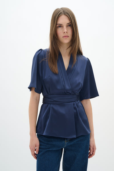 SendraIW Blouse Blue Academy - 193932 - 30110458 Thumbnail