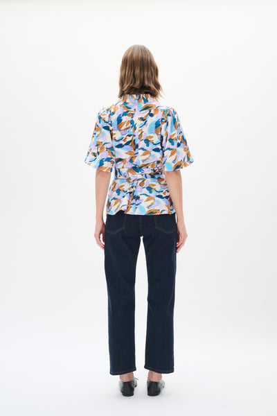 SendraIW Blouse Blurred Multi Color - 304290 - 30110458 Thumbnail