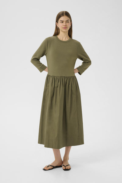 MiraIW Dress Dusty Olive - 180515 - 30110507 Thumbnail