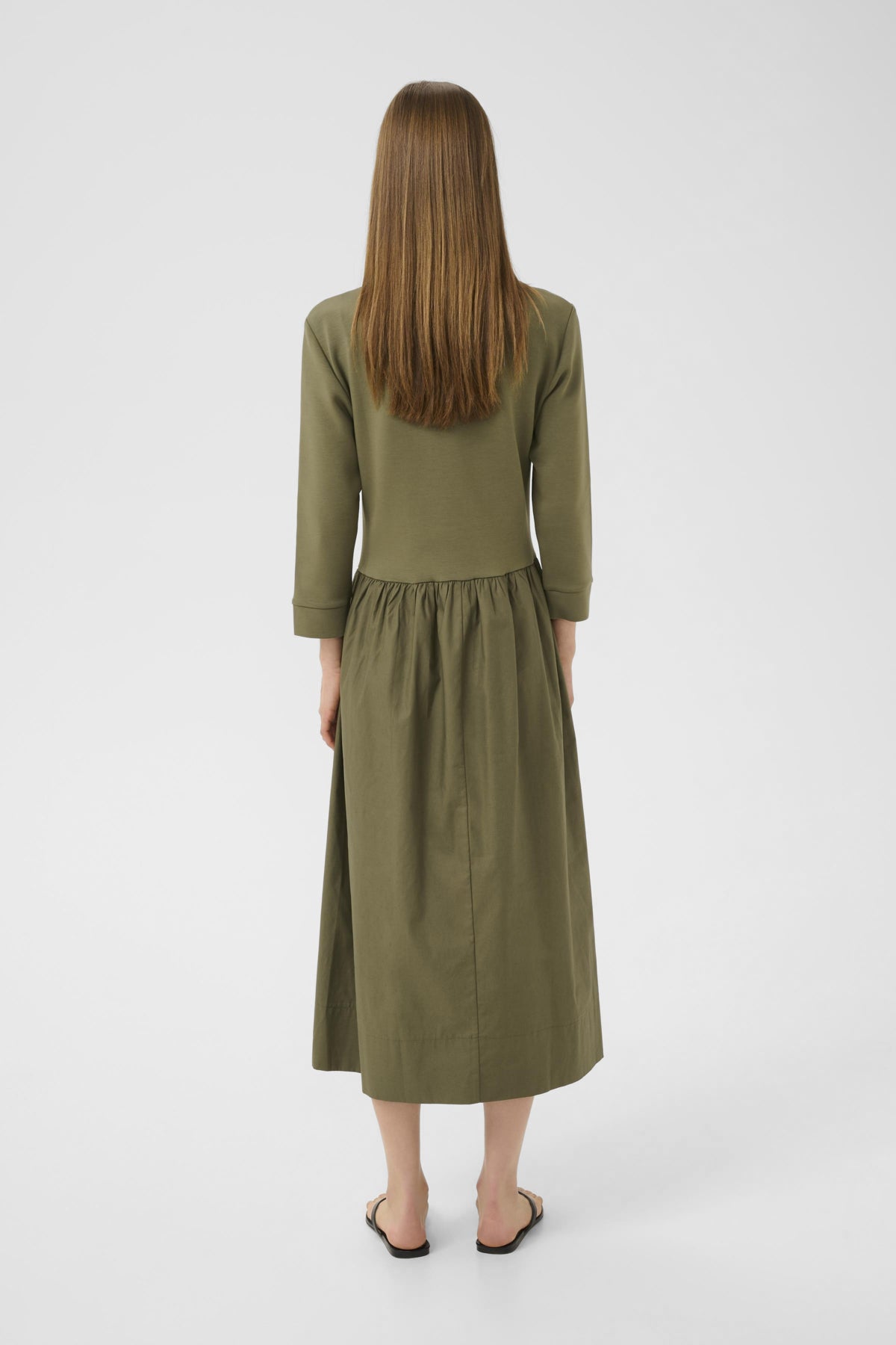 MiraIW Dress Dusty Olive - 180515 - 30110507