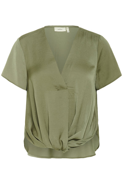 KinleyIW Top Dusty Olive - 30110546 Thumbnail