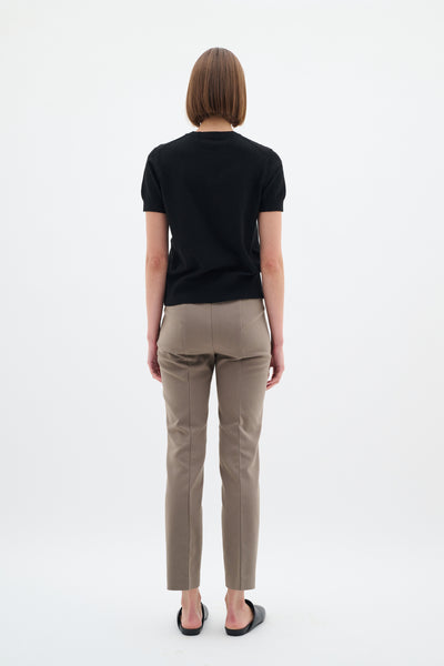 EmmyIW Slim Pant Sandy Grey - 181304 - 30110606 Thumbnail