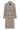 YohIW Thora Lapel Coat Neutral Check - 30110646