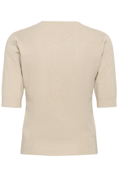 LeenahIW V-Neck Blouse Haze Melange - 1304031 - 30110675 Thumbnail