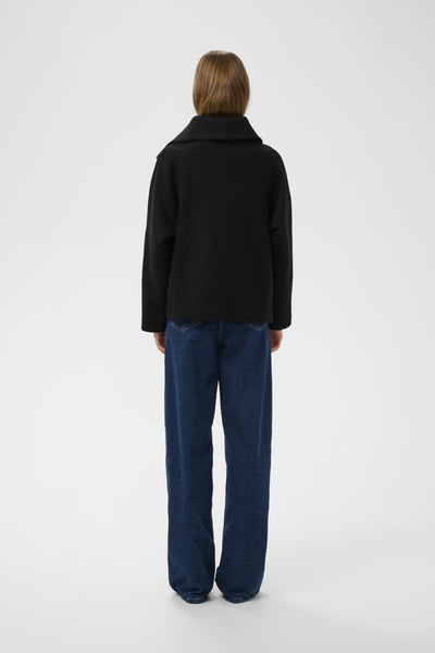 PerryIW Short Coat R Black - 30110807 Thumbnail