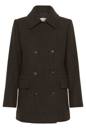 PerryIW Sailor Coat R Chocolate Brown - 30110809