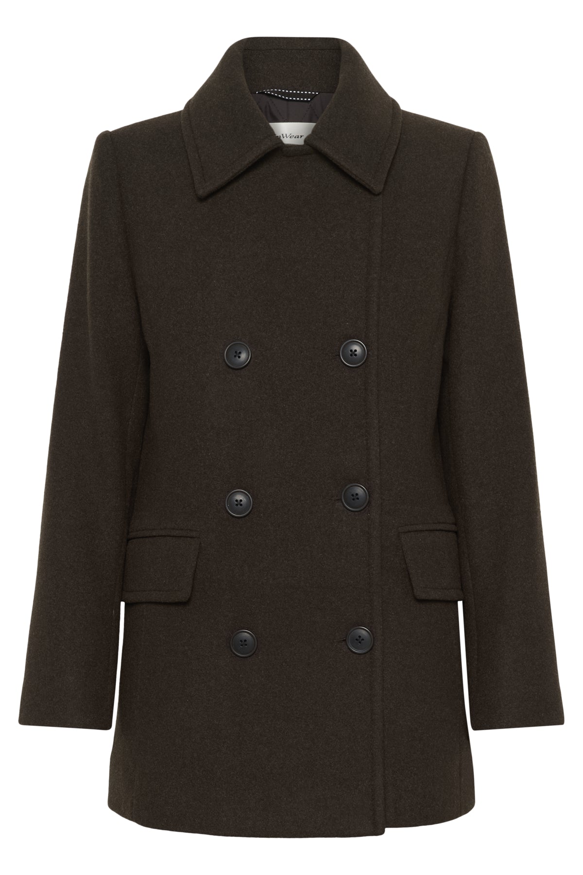 PerryIW Sailor Coat R Chocolate Brown - 30110809