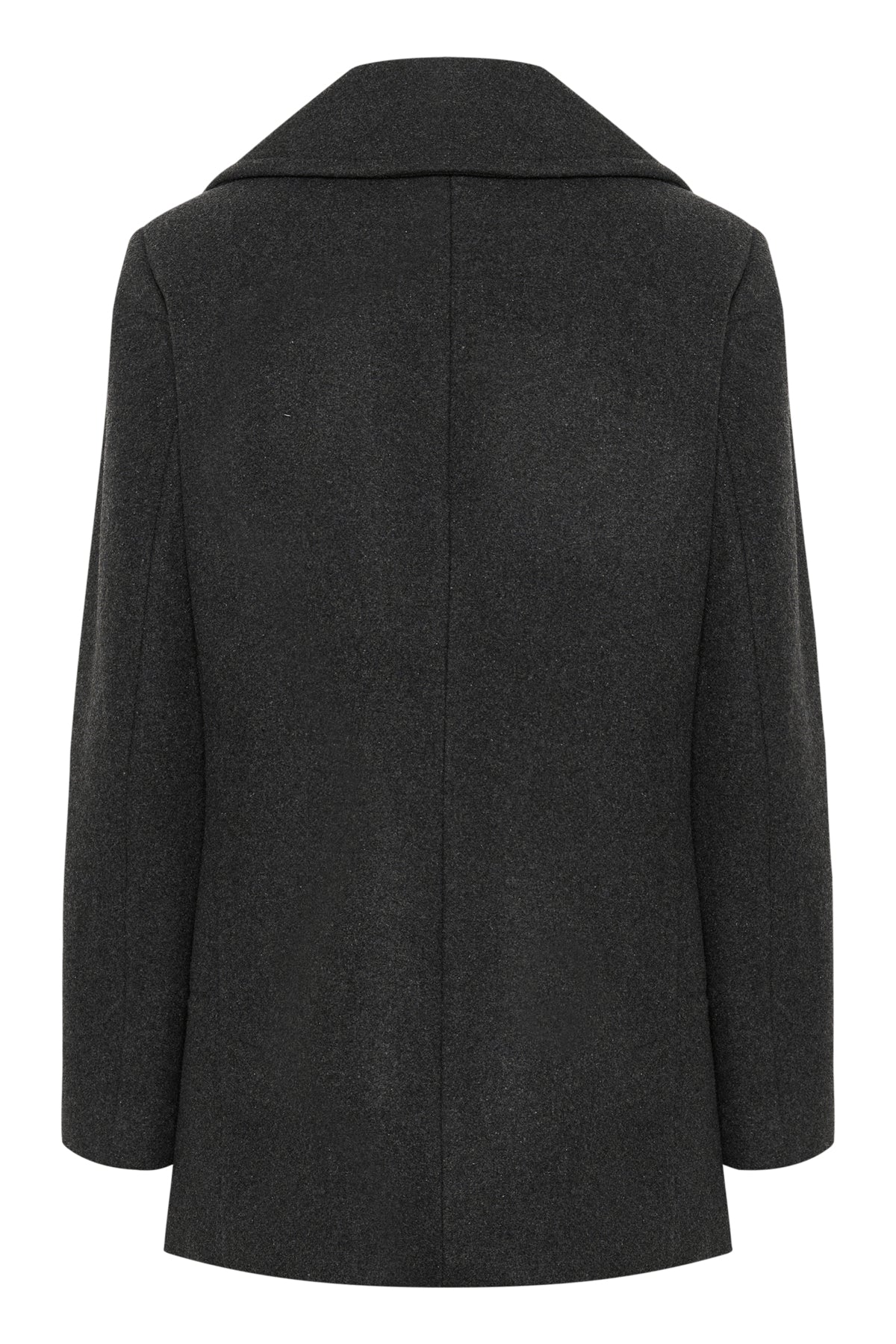 PerryIW Sailor Coat R Dark grey melange - 30110809