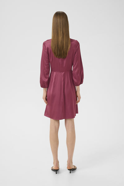 DaforaIW Knotted  Dress Apple Butter - 181426 - 30110834 Thumbnail