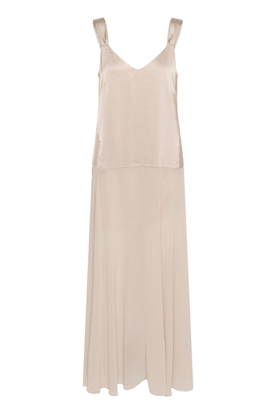 AdelynIW Dress w Cape Dusty Blush Thumbnail