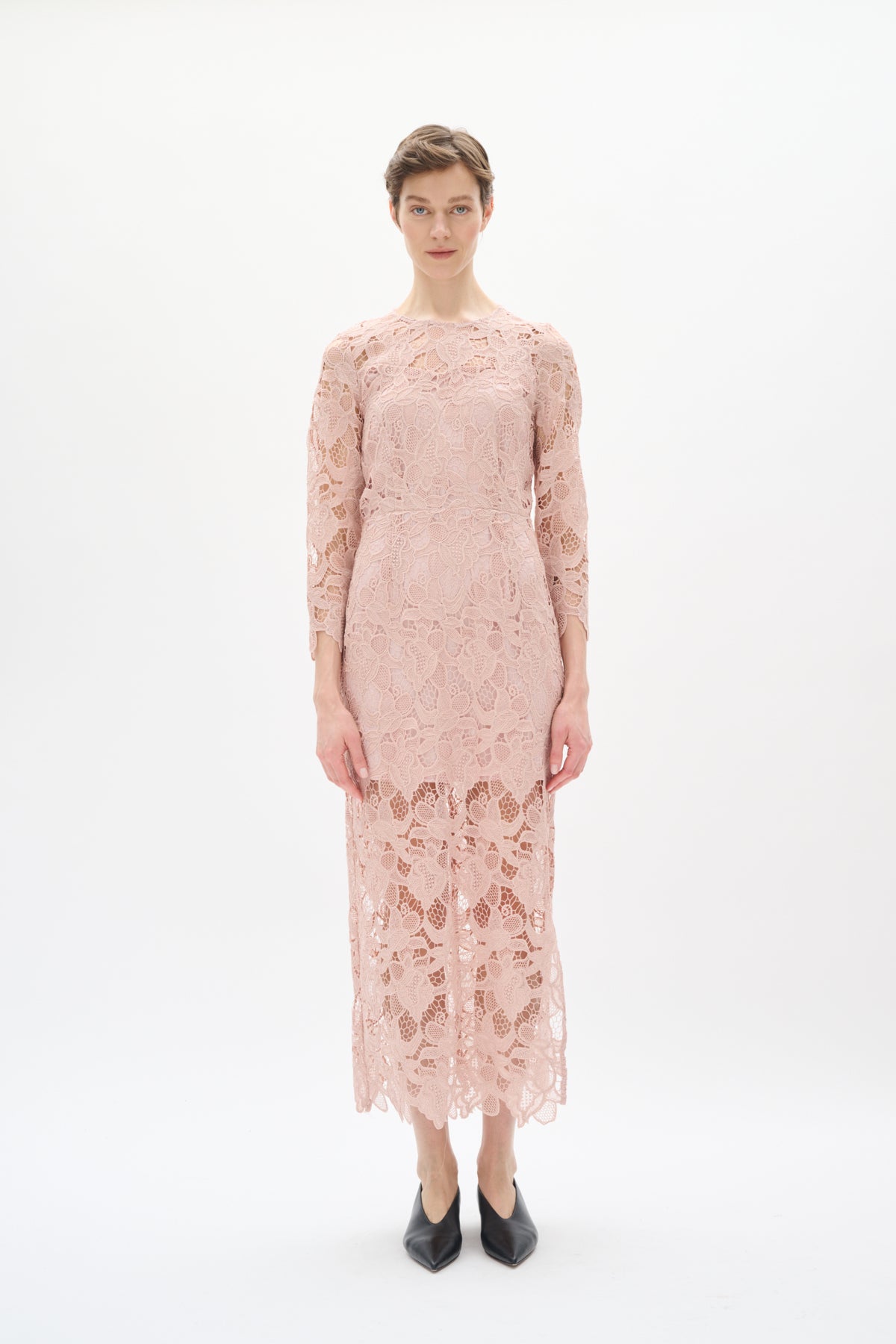 AimeeIW Long Dress Dusty Blush - 30110857