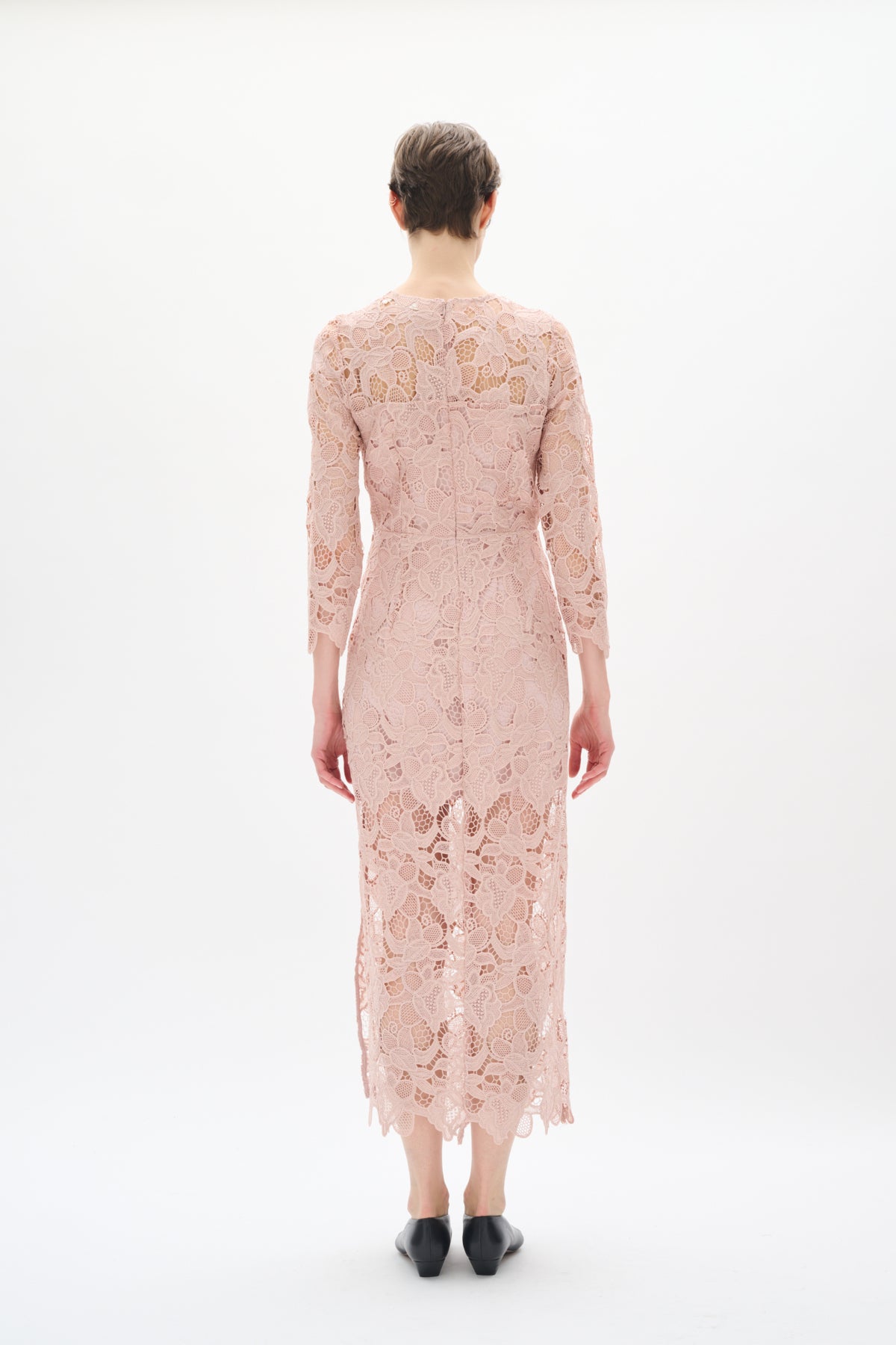 AimeeIW Long Dress Dusty Blush - 30110857