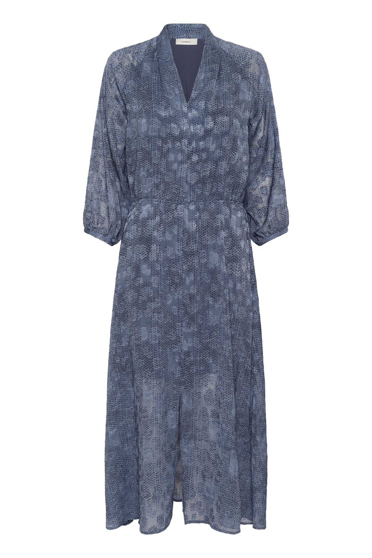 AddisonIW Dress Dotted Surface Blue - 30110890