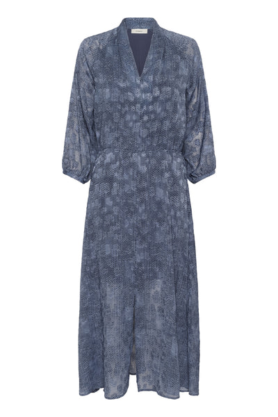 AddisonIW Dress Dotted Surface Blue - 30110890 Thumbnail