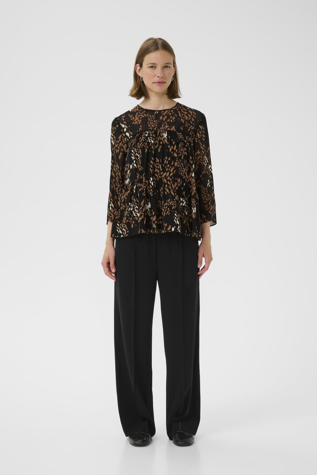 AverieIW Blouse Leonora Black - 30110895