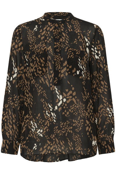 AverieIW Shirt Leonora Black - 30110896 Thumbnail