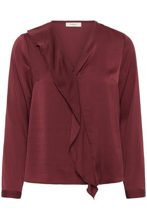 AudaIW Blouse Cabernet - 30110906