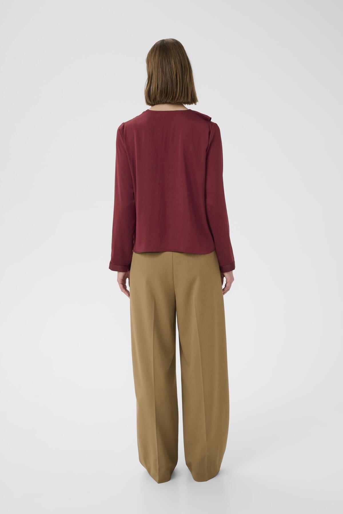 AudaIW Blouse Cabernet - 30110906