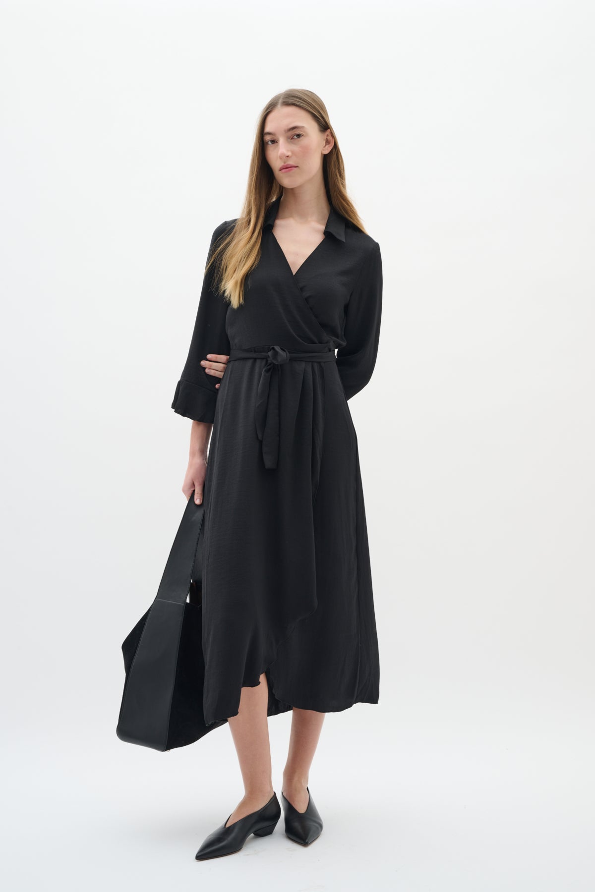 AudaIW Long Dress Black - 30110908