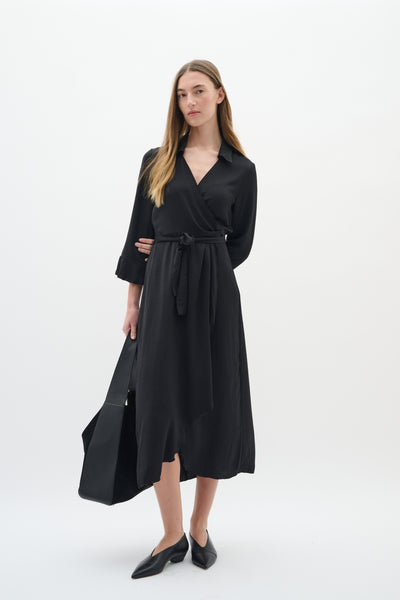 AudaIW Long Dress Black - 30110908 Thumbnail