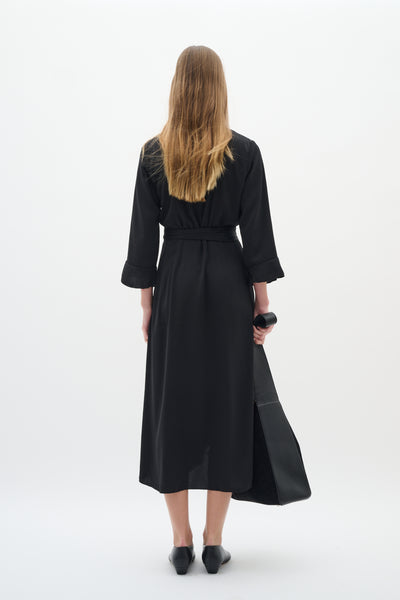 AudaIW Long Dress Black - 30110908 Thumbnail