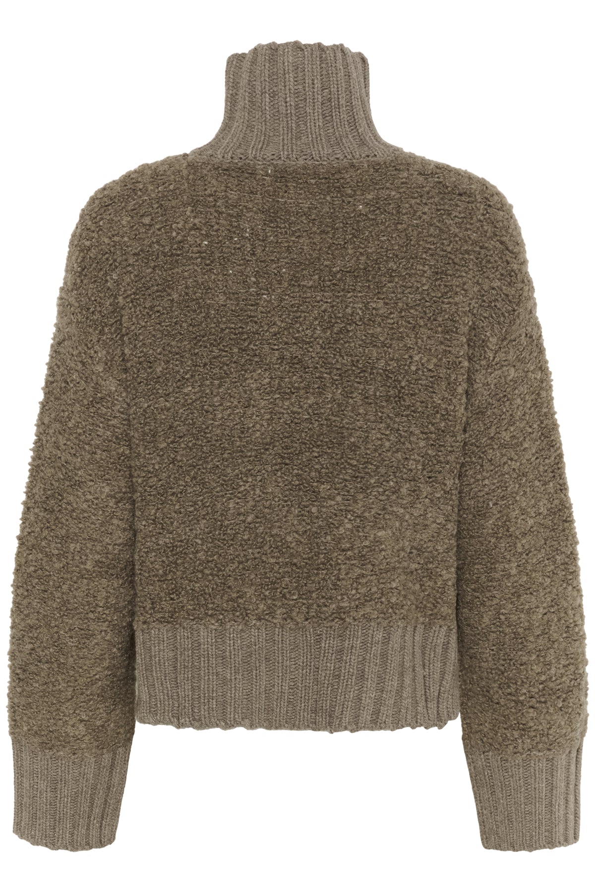 GuoIW Highneck Sandy Grey Melange - 30110937