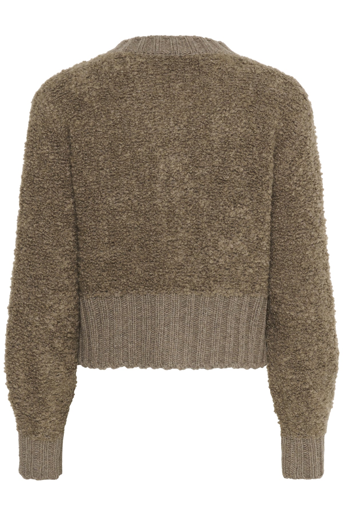 GuoIW Cardigan Sandy Grey Melange - 30110938