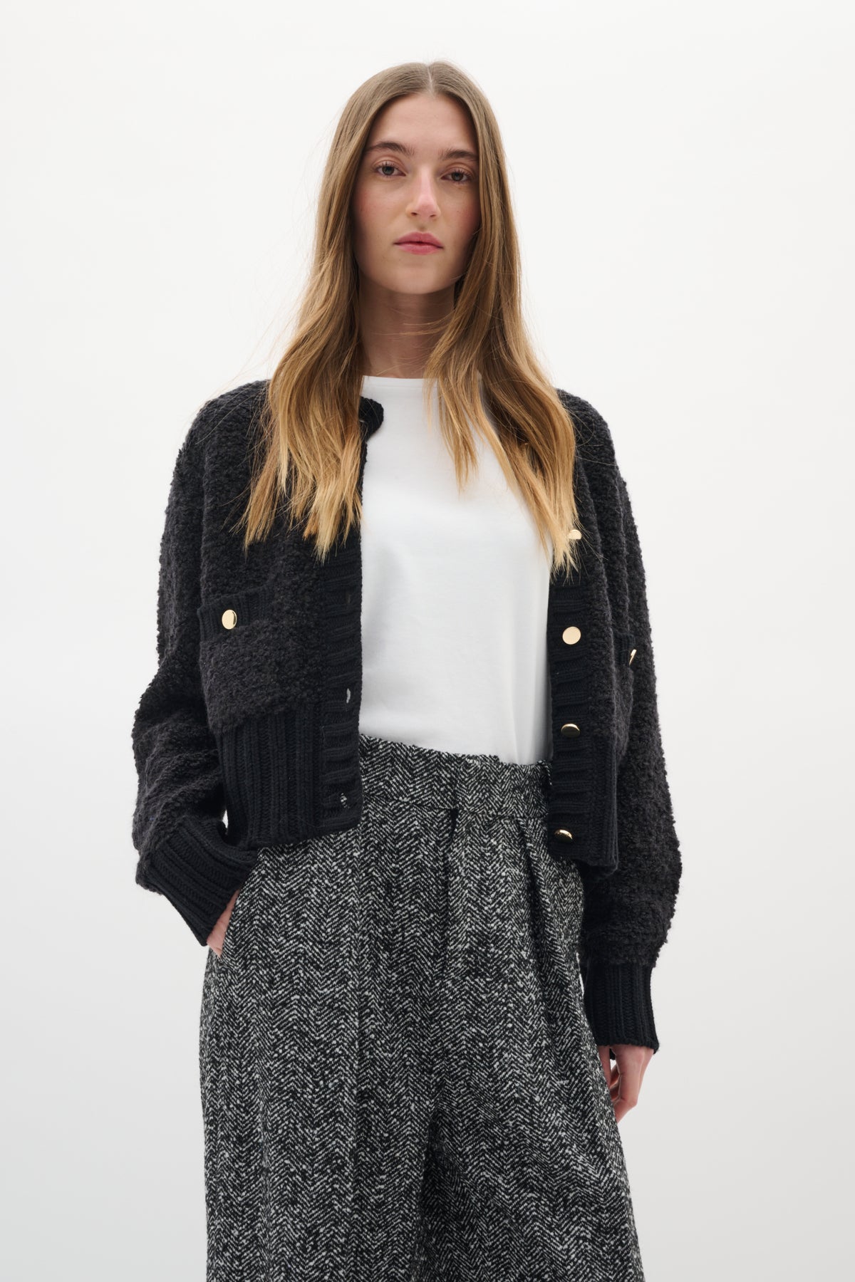 GuoIW Cardigan Black - 30110938