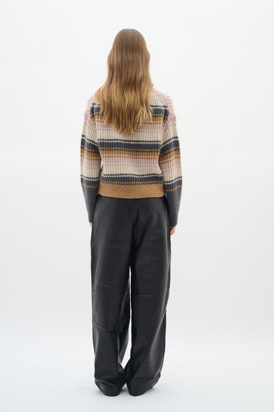 GarpIW Pullover Multi Stripes - 30110940 Thumbnail
