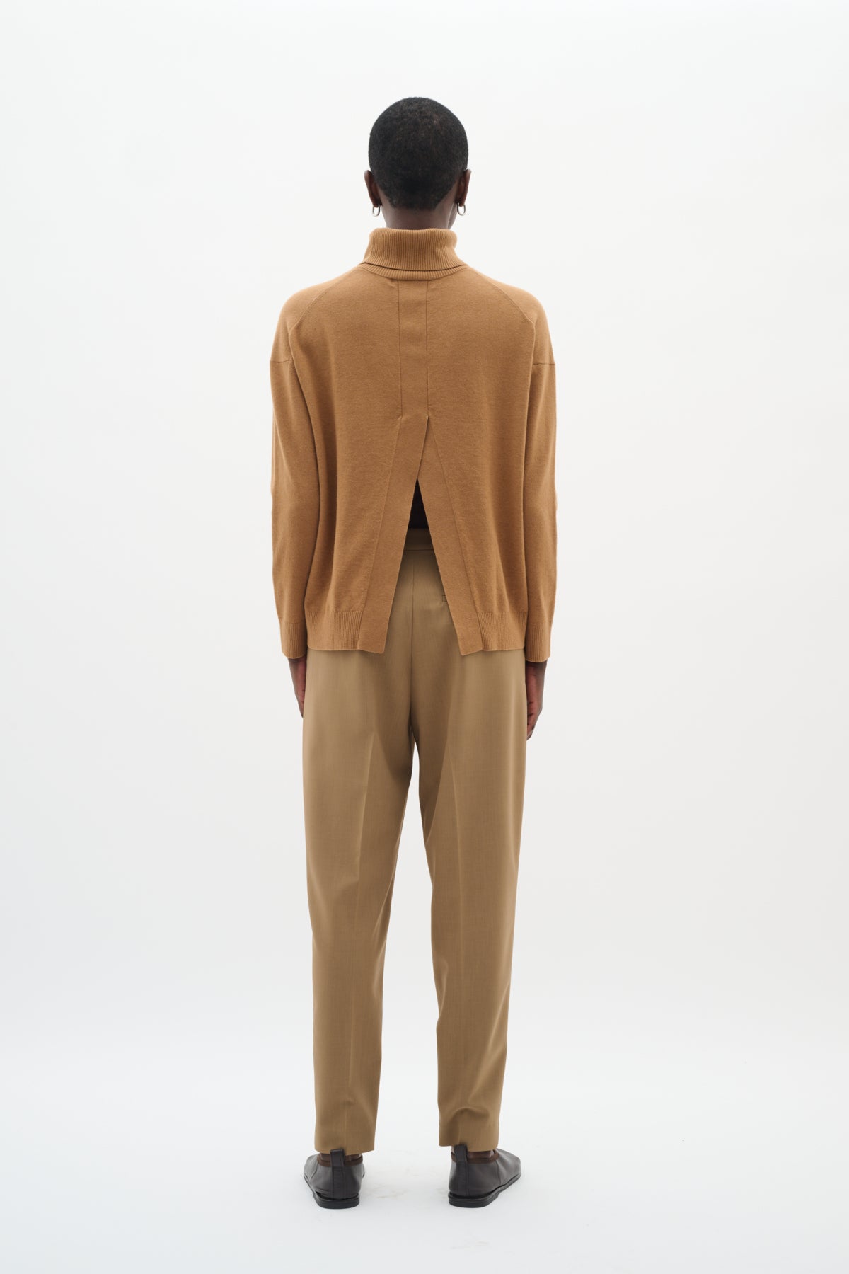 BriettaIW Cigarette Pants Tapenade Melange - 30110960