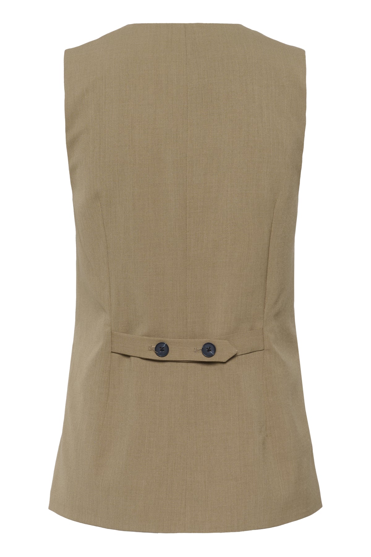 BriettaIW Waistcoat Tapenade Melange - 30110961