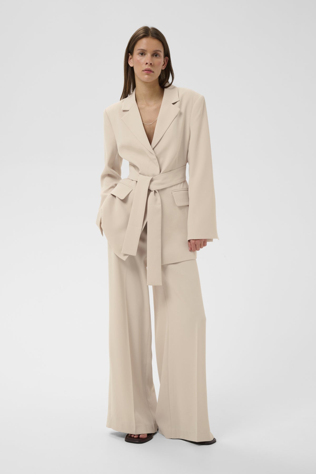 BRIEZIW SLIT PANTS Haze - 130403 - 30110962
