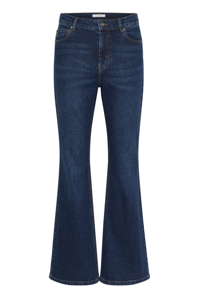 NanaIW Bootcut Jeans Dark Wash Denim - 30110971 Thumbnail