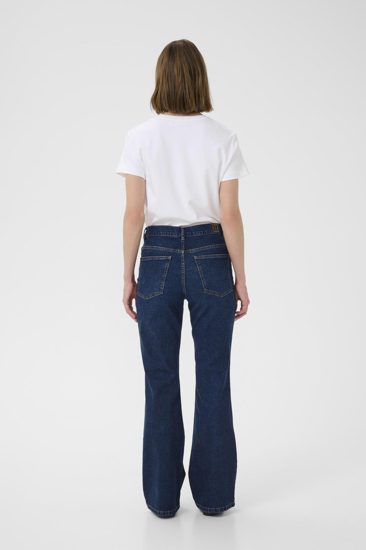NanaIW Bootcut Jeans Dark Wash Denim - 30110971