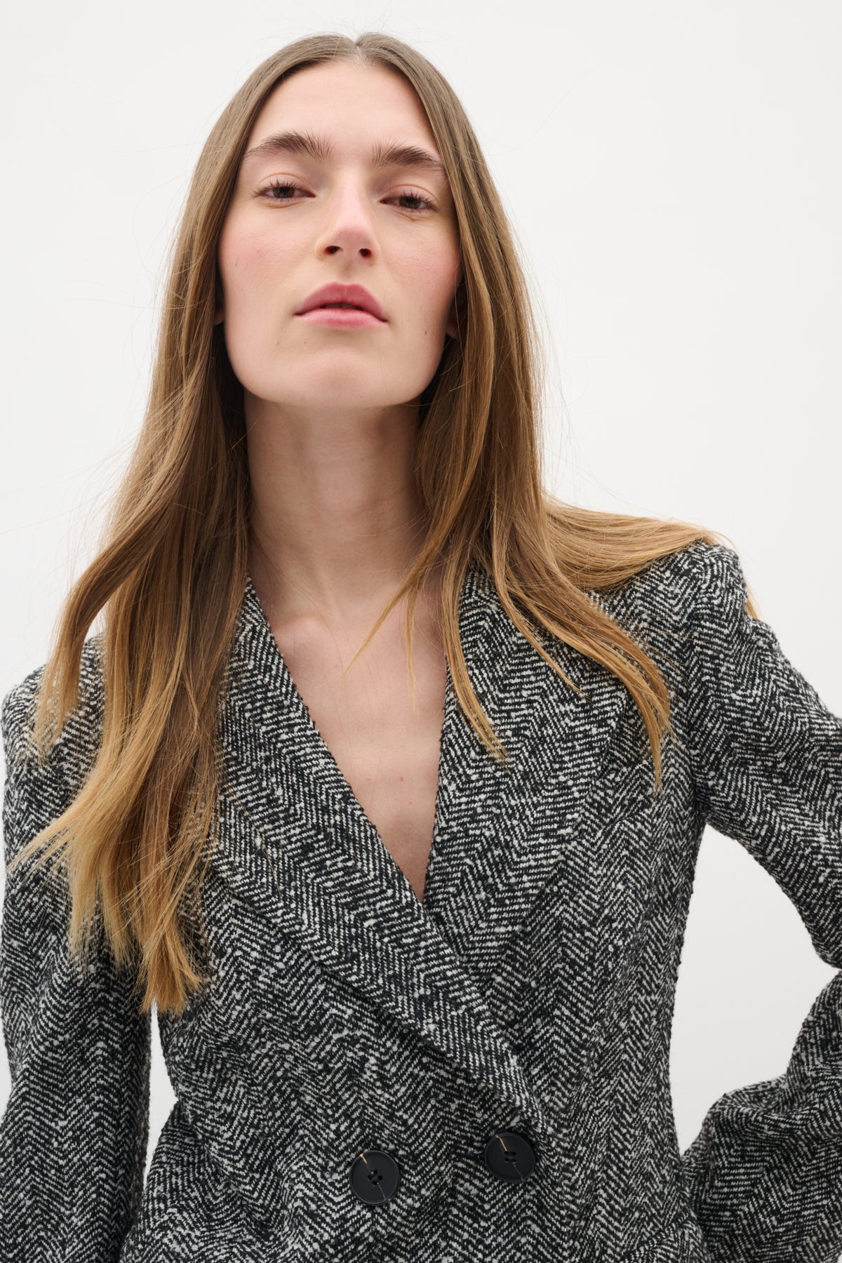 BryannyIW Blazer Black / White - 30111009