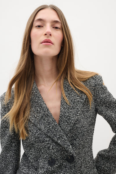 BryannyIW Blazer Black / White - 30111009 Thumbnail