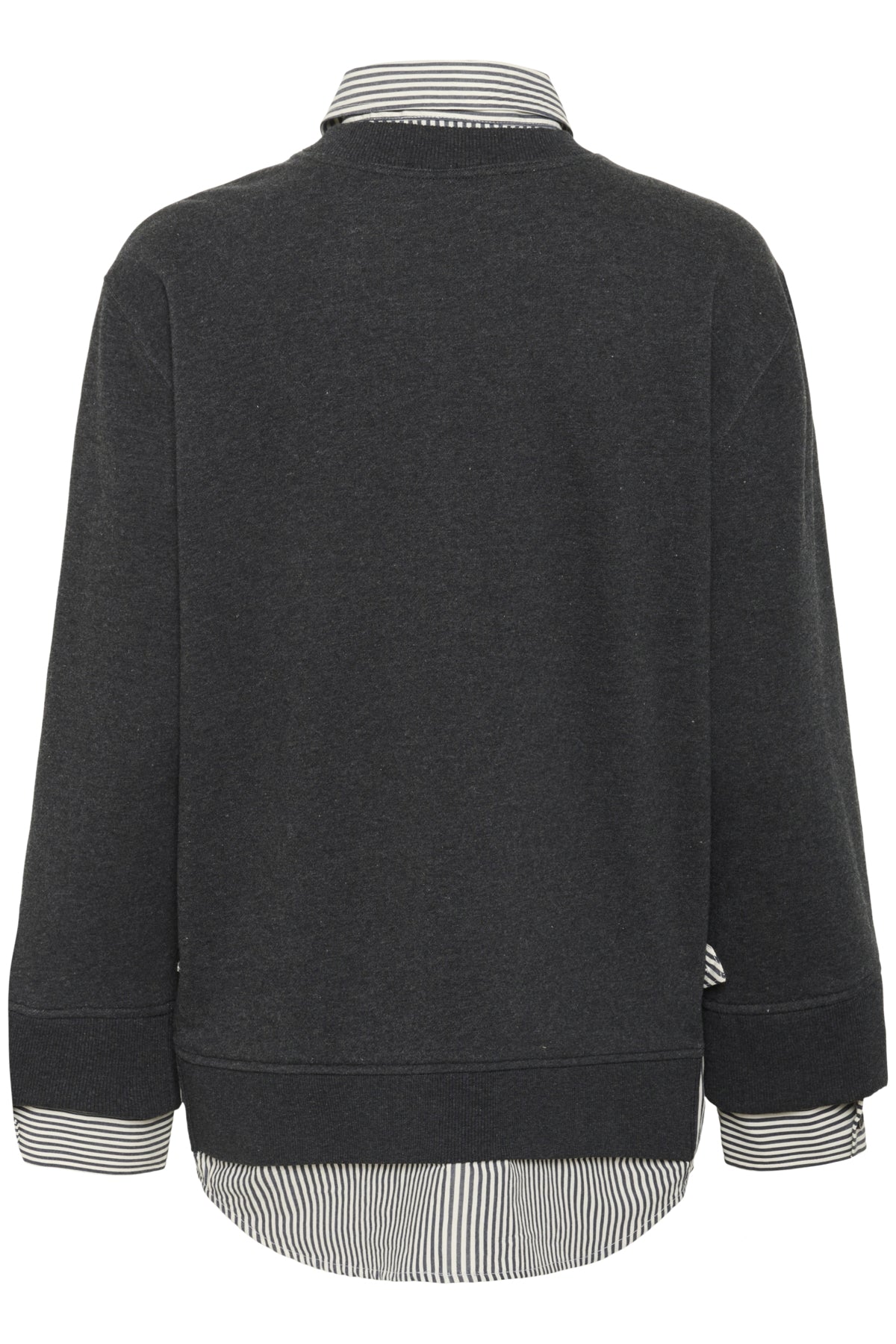 NataljaIW Sweatshirt Black Stripe - 30111015