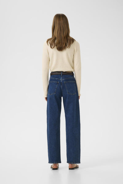 GuniIW Anaja Pullover Whisper White Melange - 30111021 Thumbnail