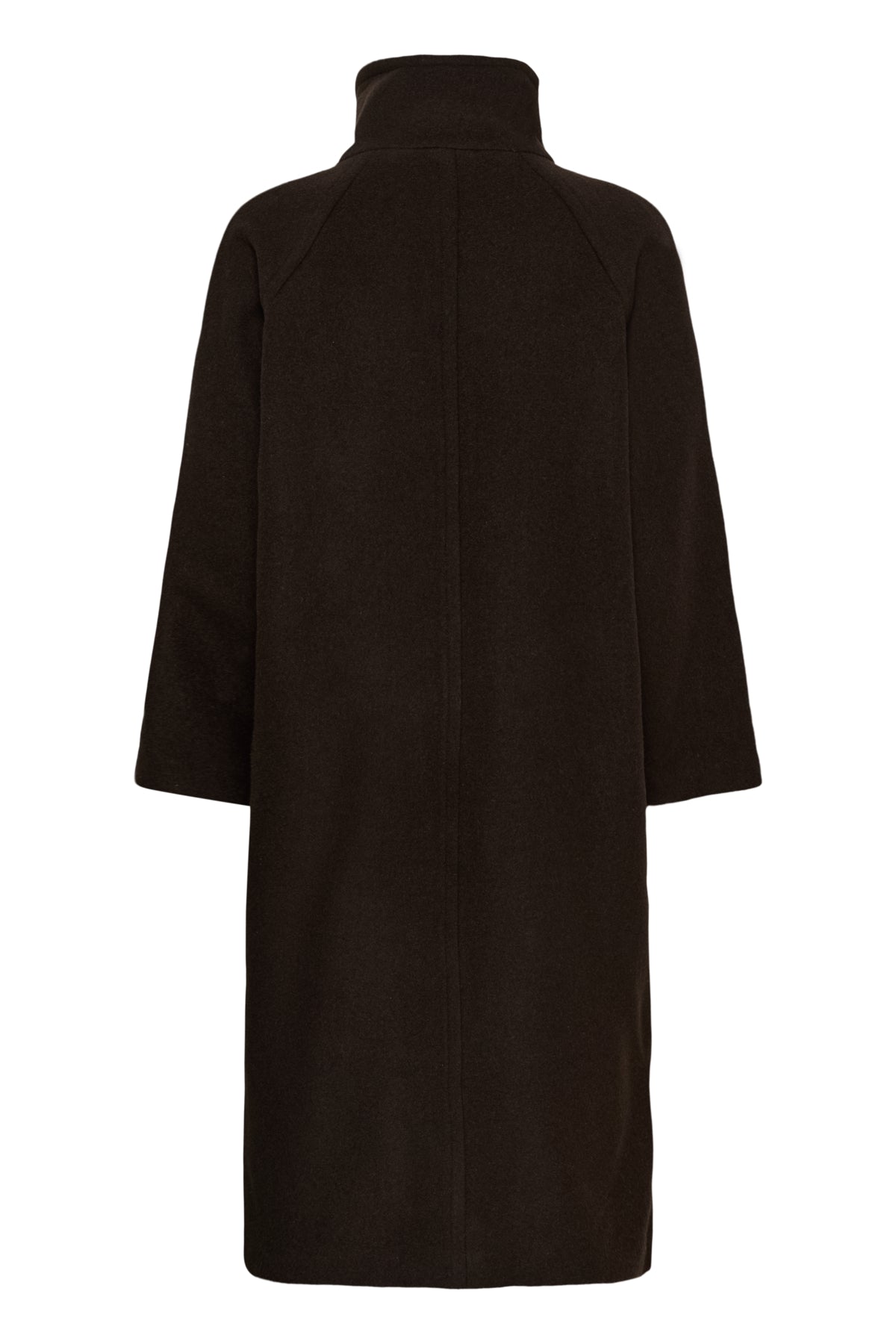 ThoraIW Collar Coat R Chocolate Brown - 191109 - 30111083