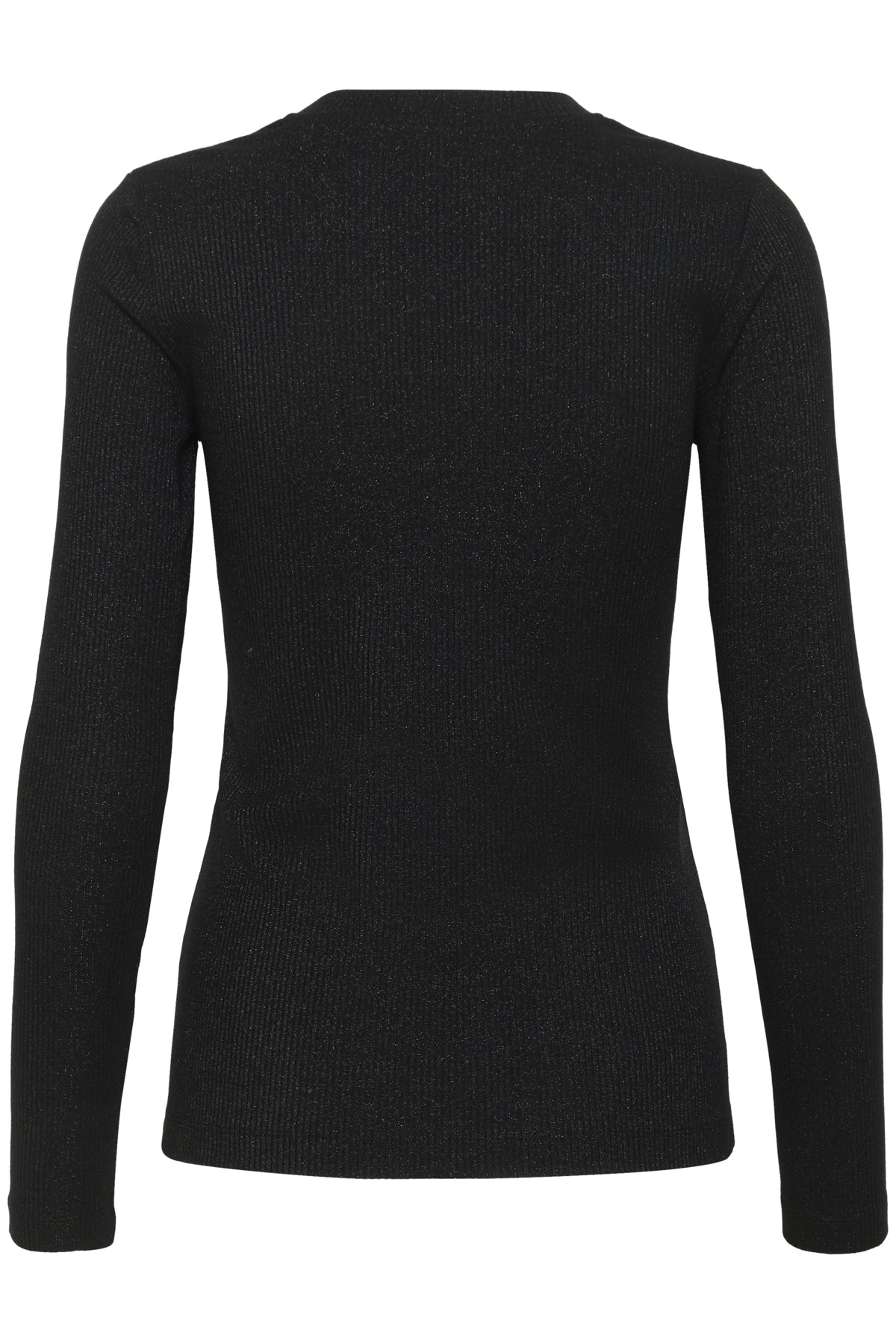 DagnaIW Lurex V-Neck LS Black Glitter - 30111094