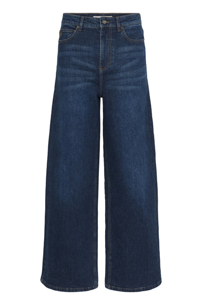 NanaIW Bacca Jeans Dark Wash Denim - 30111109 Thumbnail