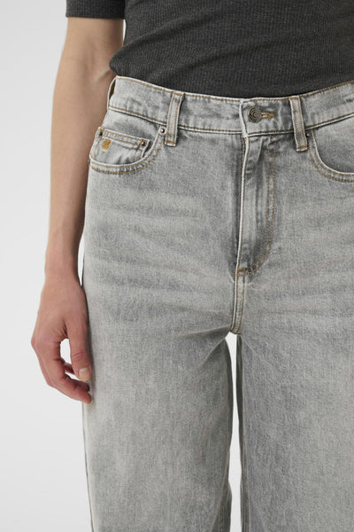 NanasIW Bacca Jeans Lgt.Grey Wash Denim - 30111110 Thumbnail