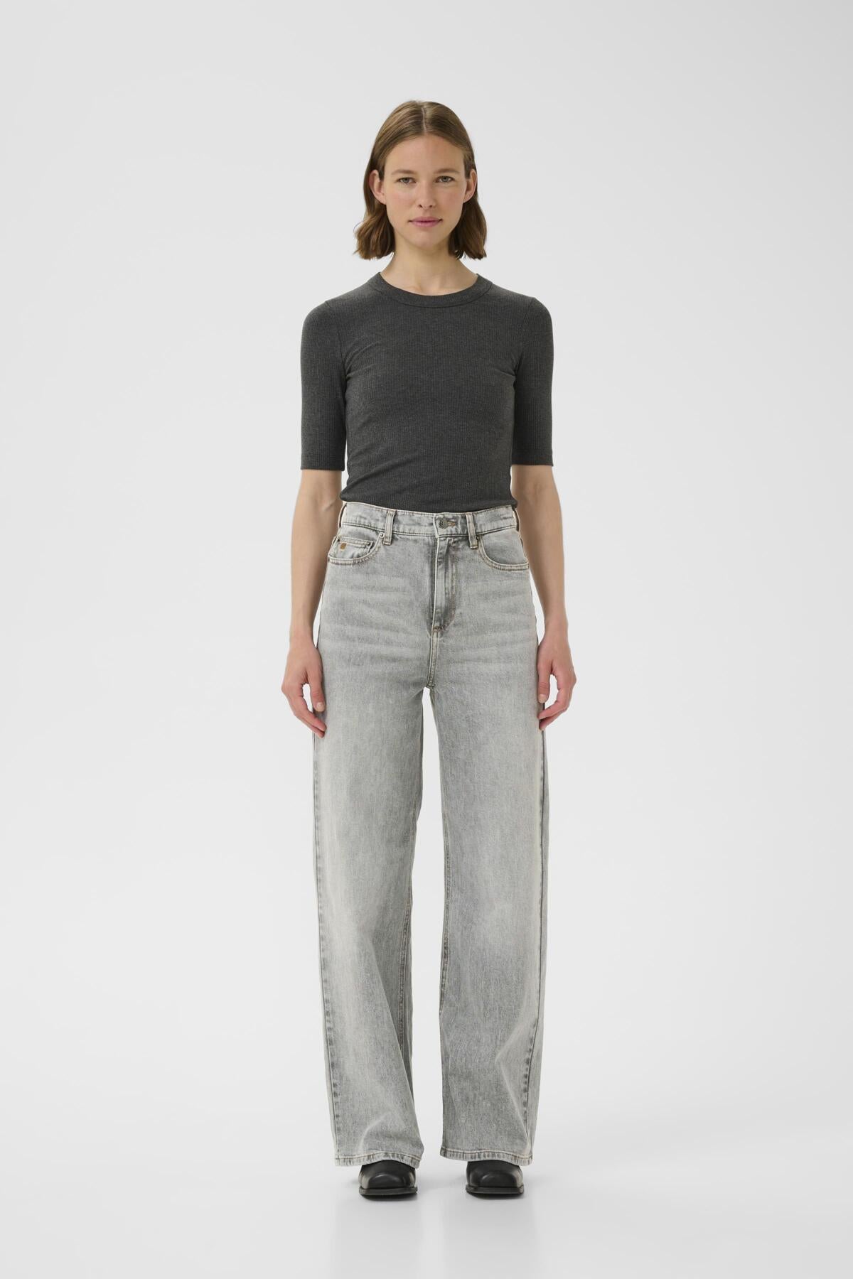 NanasIW Bacca Jeans Lgt.Grey Wash Denim - 30111110