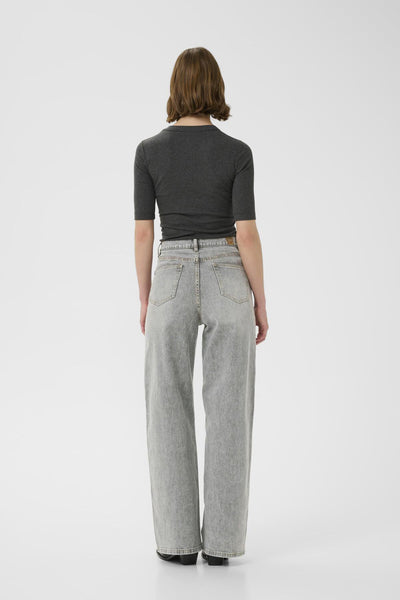 NanasIW Bacca Jeans Lgt.Grey Wash Denim - 30111110 Thumbnail