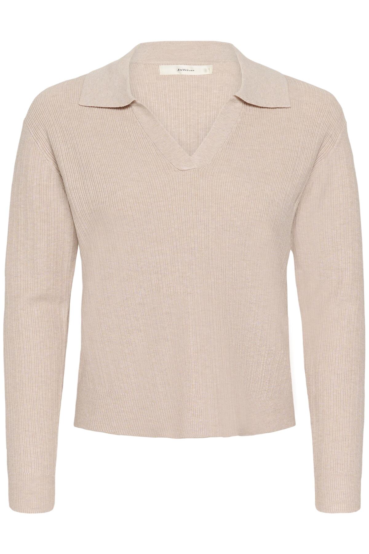 YenahIW Polo Pullover Haze Melange - 30111123