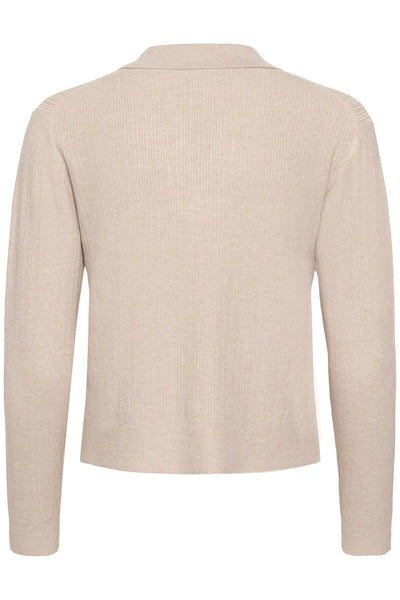 YenahIW Polo Pullover Haze Melange - 30111123 Thumbnail