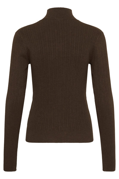 YenahIW Turtleneck Coffee Brown - 191419 - 30111124 Thumbnail